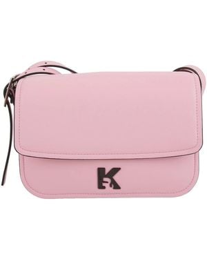 KARL LAGERFELD Cross Body Bags - Pink