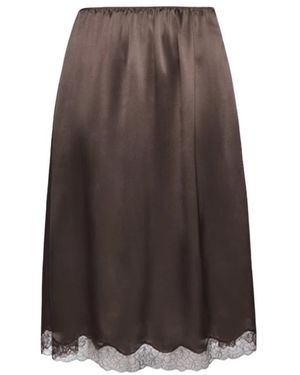 Magda Butrym Rokken ,Bruin ,Re 26 Skirt 11