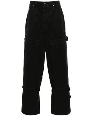 Off-White c/o Virgil Abloh Wide Trousers - Black