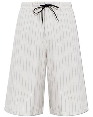 Y-3 Long Shorts - White