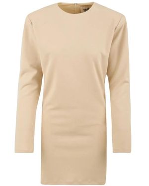 Aniye By Kleedjes ,Polyester Sienna Tube Jurk - Naturel