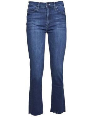 Mother Boot-Cut Jeans - Azul