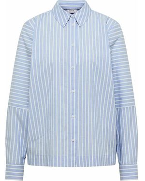 Cecil Gestreiftes Hemd Bluse - Blau
