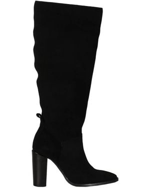 Poelman Schoenen ,Zwart ,Hoge Laarzen