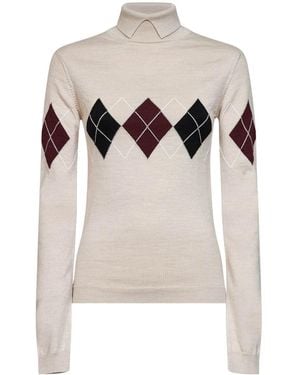 Mugler Turtlenecks - Blanco
