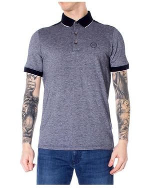 ARMANI EXCHANGE Polo Shirts - Blue