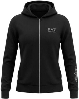 EA7 Zip-Throughs - Negro