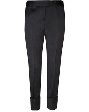 SAPIO Slim-Fit Trousers - Black