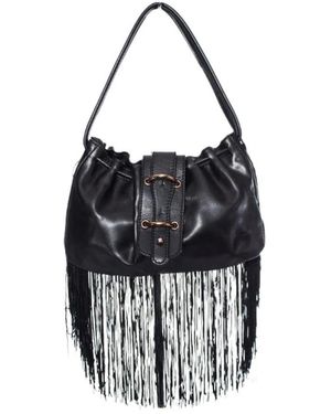 Armani Leder Handtaschen - Schwarz