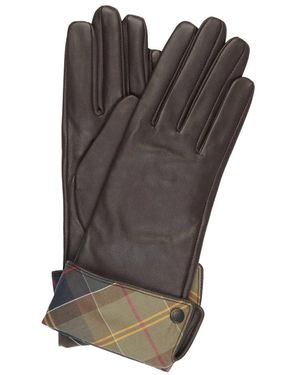 Barbour Accessoires ,Bruin ,Leer Lady Jane Leather Gloves