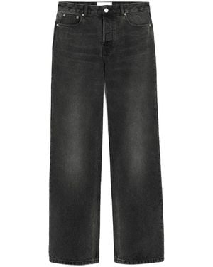 Ami Paris Straight Jeans - Gris