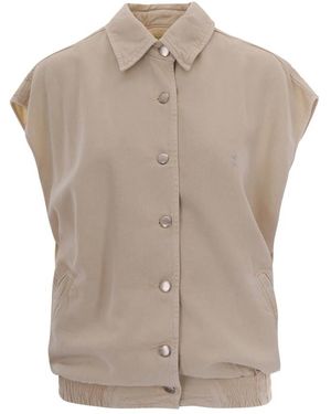ICON DENIM Vests - Neutro