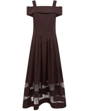 Blugirl Blumarine Midi Dresses - Brown