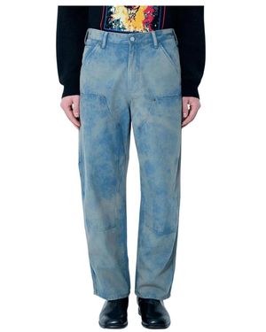 thisisneverthat Loose-Fit Jeans - Blauw