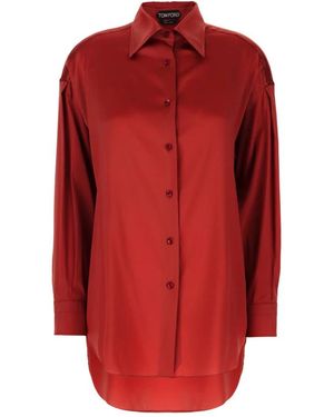 Tom Ford Shirts - Rojo