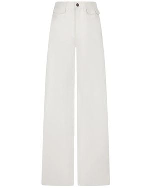 Chloé Wide Jeans - White