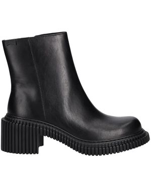 Camper Heeled Boots - Noir