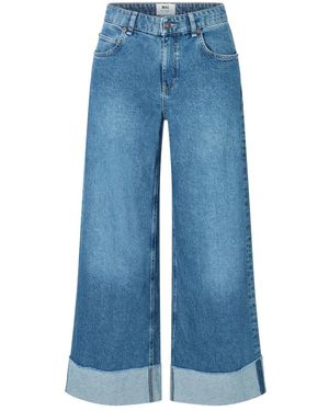 M·a·c Wide Jeans - Blu