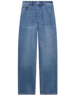 Gcds Straight Fit Jeans - Blue