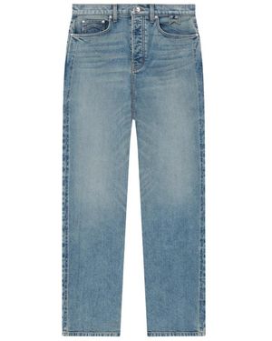 Rhude Straight Fit Jeans - Blue