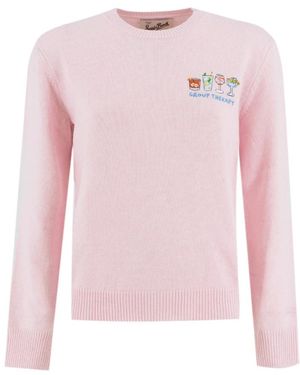 Mc2 Saint Barth Round-Neck Knitwear - Rose