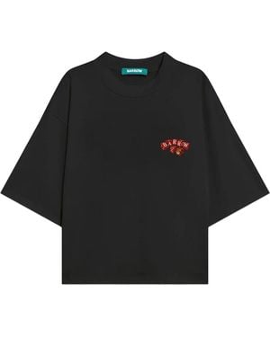 Barrow Tops ,Zwart ,Katoen Jersey T-Shirt