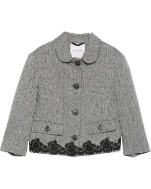 Ermanno Scervino Tweed Jackets - Gray