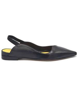 Mara Bini Ballerina Shoes - Blue
