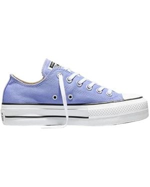 Converse Schoenen ,Blauw ,Chuck Taylor All Star Lift