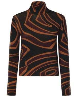 PUCCI Turtlenecks - Negro
