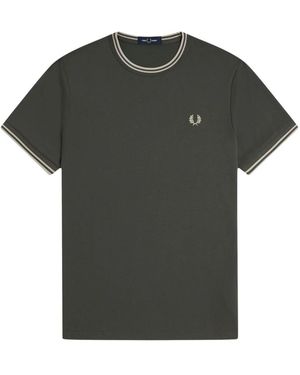 Fred Perry T-Shirts - Verde