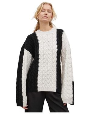 Birgitte Herskind Truien & Vesten ,Veelkleurig ,Round-Neck Truien - Zwart