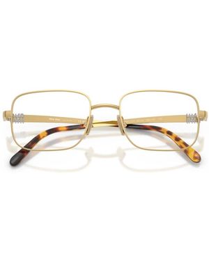 Miu Miu Glasses - Metallic