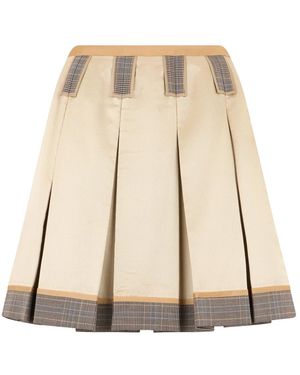 Moschino Short Skirts - Natural