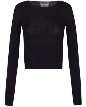 Cortana Round-Neck Knitwear - Blu