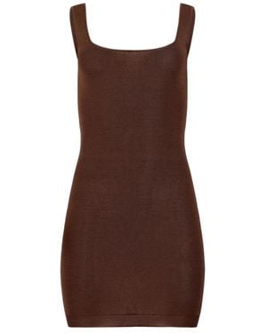 Entire studios Short Dresses - Brown