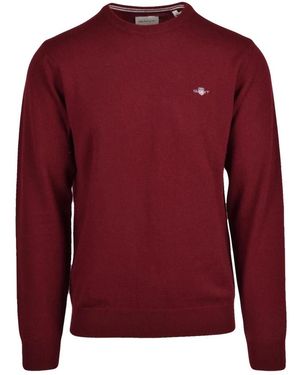 GANT Pullover Mit Rundhalsausschnitt - Rot