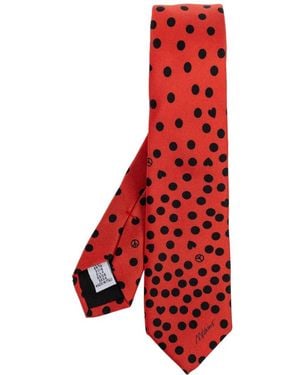 Moschino Seidenkrawatte - Rot