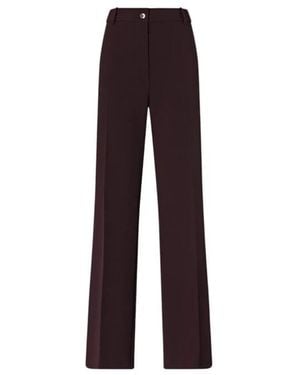 Pinko Broeken ,Rood ,Katoen Wijde Broek - Paars