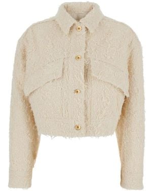 Brunello Cucinelli Faux Fur & Shearling Jackets - Natural