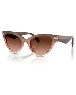 Michael Kors Cat Eye Sunglasses - Brown