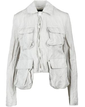 Ann Demeulemeester Light Jackets - Grijs