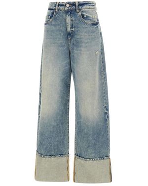 ICON DENIM Wide Jeans - Blue