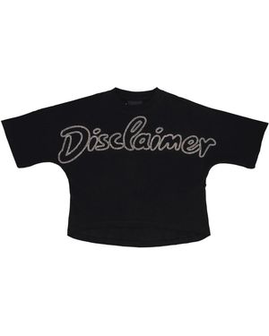 DISCLAIMER T-Shirts - Black