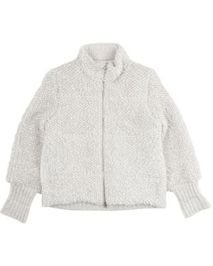 D.exterior Cardigans - White