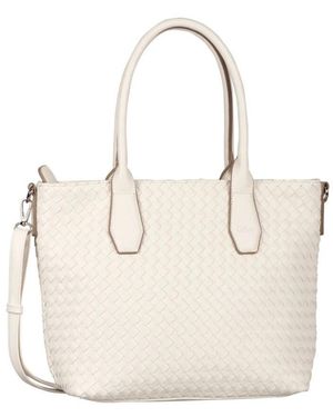 Gabor Emilia tote bag - weißes leder/polyurethan
