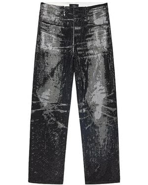 Purple Brand Straight Jeans - Gris