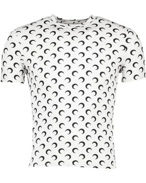 Marine Serre T-Shirts - Blanco