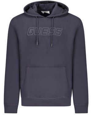 Guess Blauwe Katoenen Sweater Hoodie