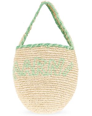 Marni Schultertasche - Mettallic